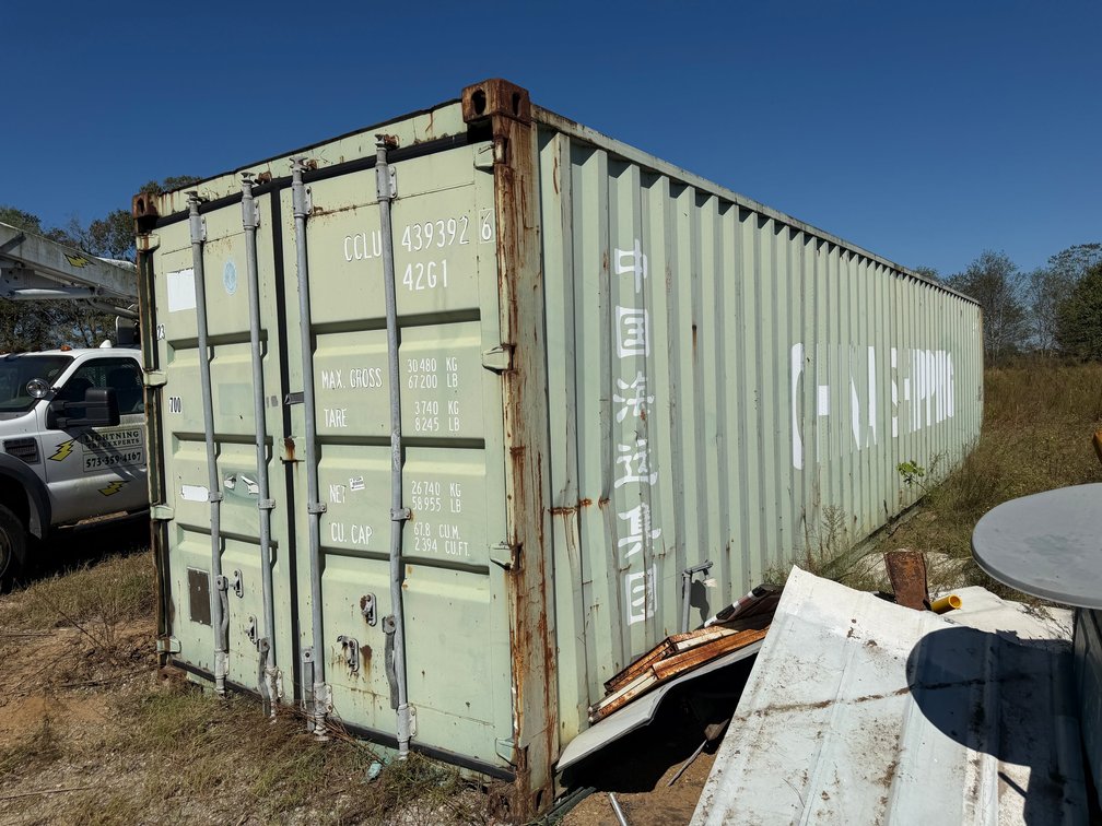 40' Shipping Container CCLU439392 INV#57224