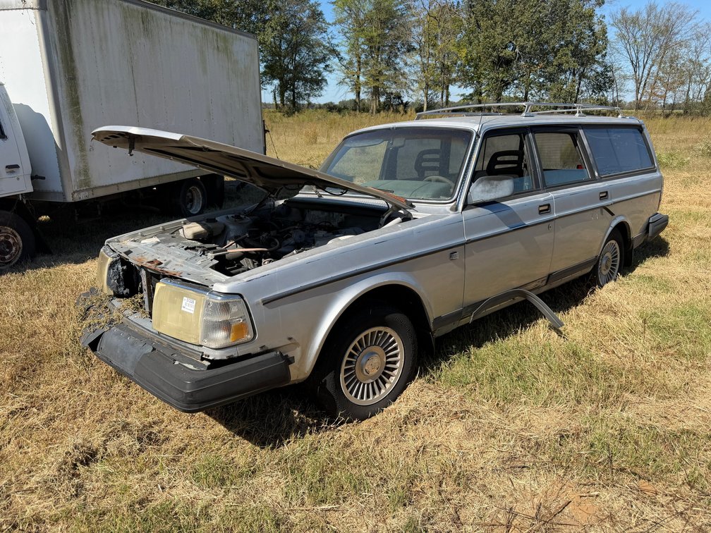 *INOP 1988 Volvo 240 Station Wagon YV1AX8852J1801405 INV#57226