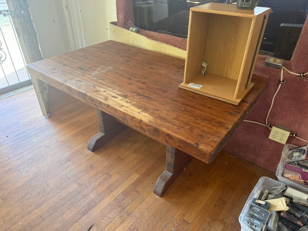 4'10" Wooden Table INV#57511