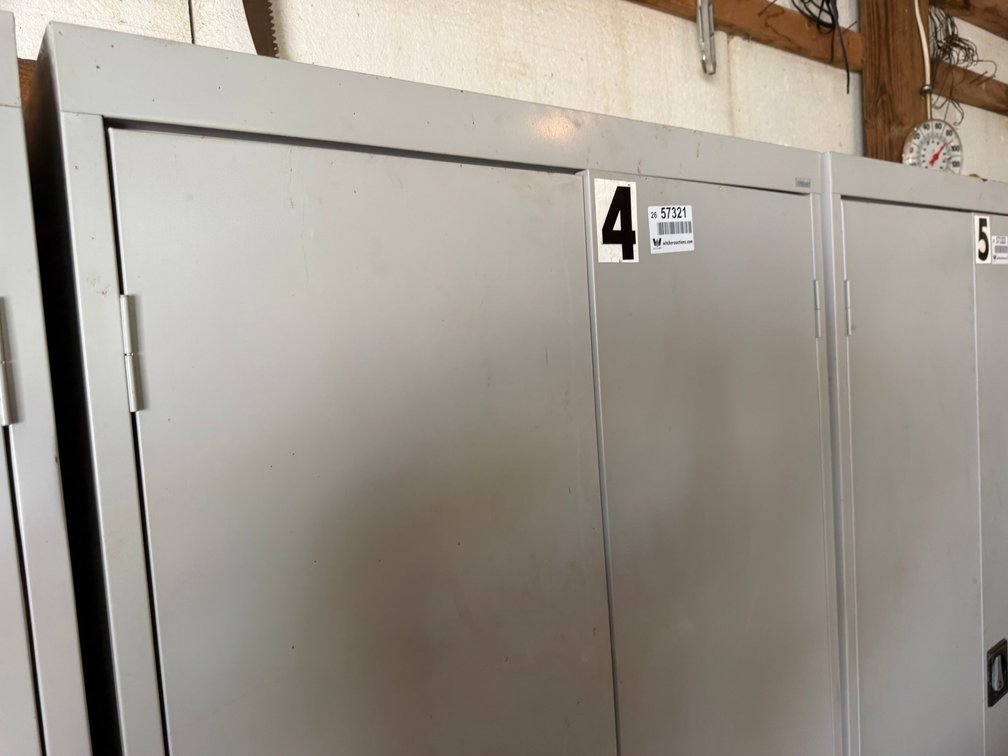 Sandusky Metal Cabinet w/ Contents INV#57321