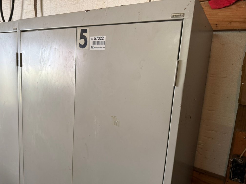 Sandusky Metal Cabinet w/ Contents INV#57322