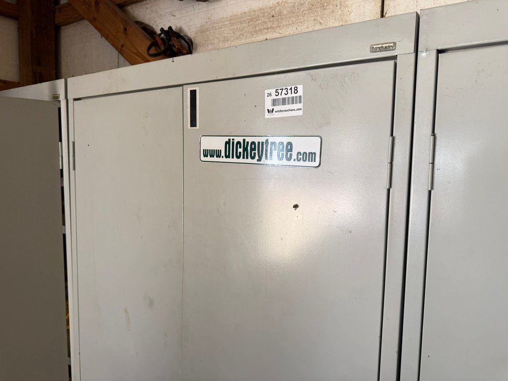 Sandusky Metal Cabinet w/ Contents INV#57318
