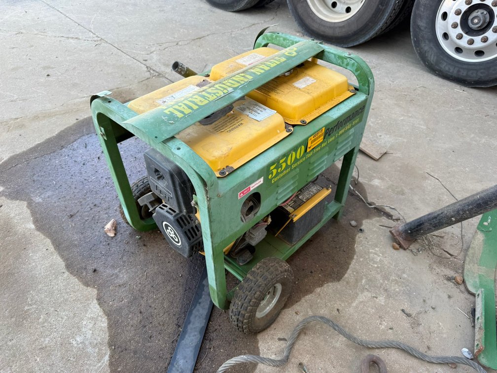 Titan Industrial 5500 Diesel Generator 055051350 INV#46818