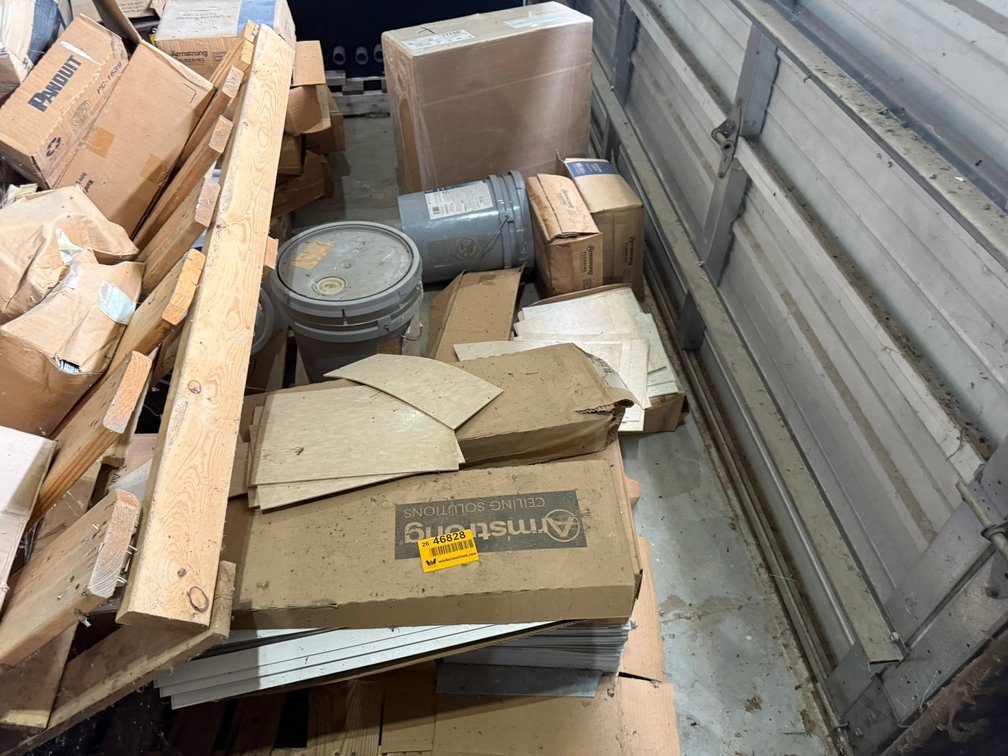 Lot of Floor Tile & Glue INV#46828