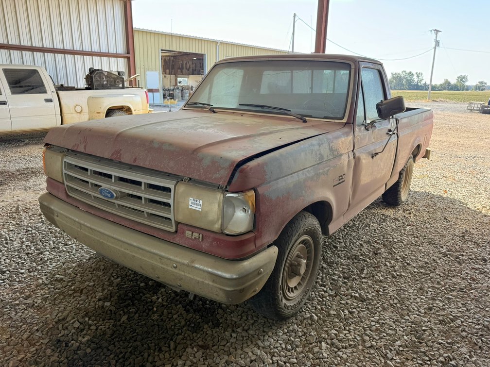 *INOP 1991 Ford F-150 Single Cab Pickup 1FTDF15Y8MNA71816 INV#56416