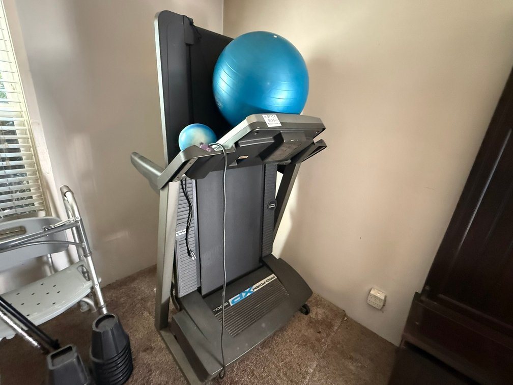 Treadmill & Workout Ball INV#57414