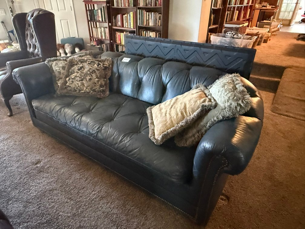 Leather Couch INV#57435