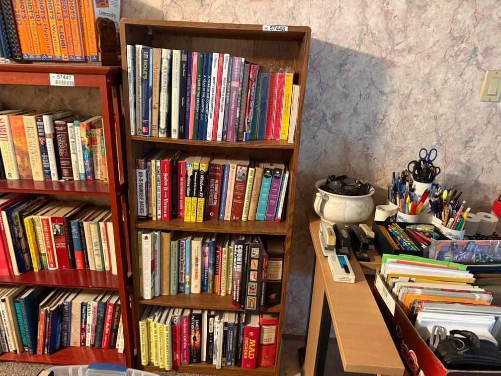 Book Shelf w/ Contents INV#57448