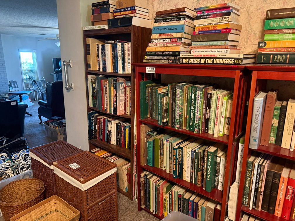 Book Shelf w/ Contents INV#57455