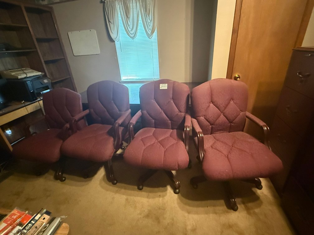 Lot of (4) Rolling Office Chairs INV#57480