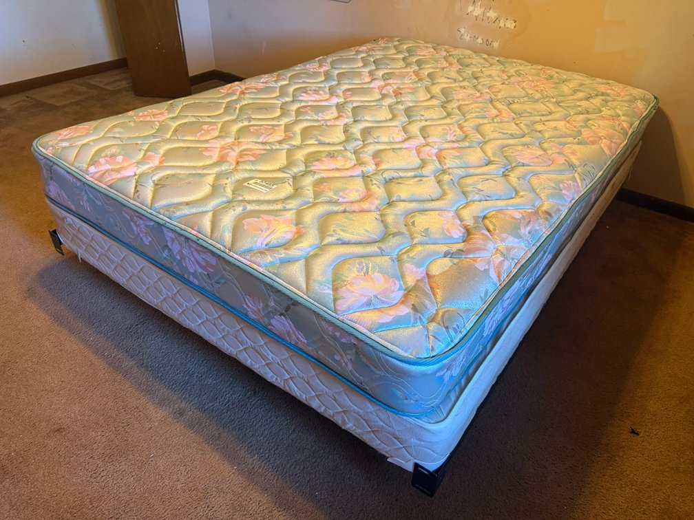 Full Size Box Spring & Mattress INV#57485
