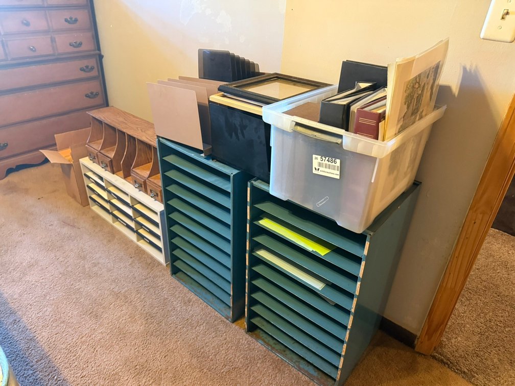 Lot of Filing Stands INV#57486