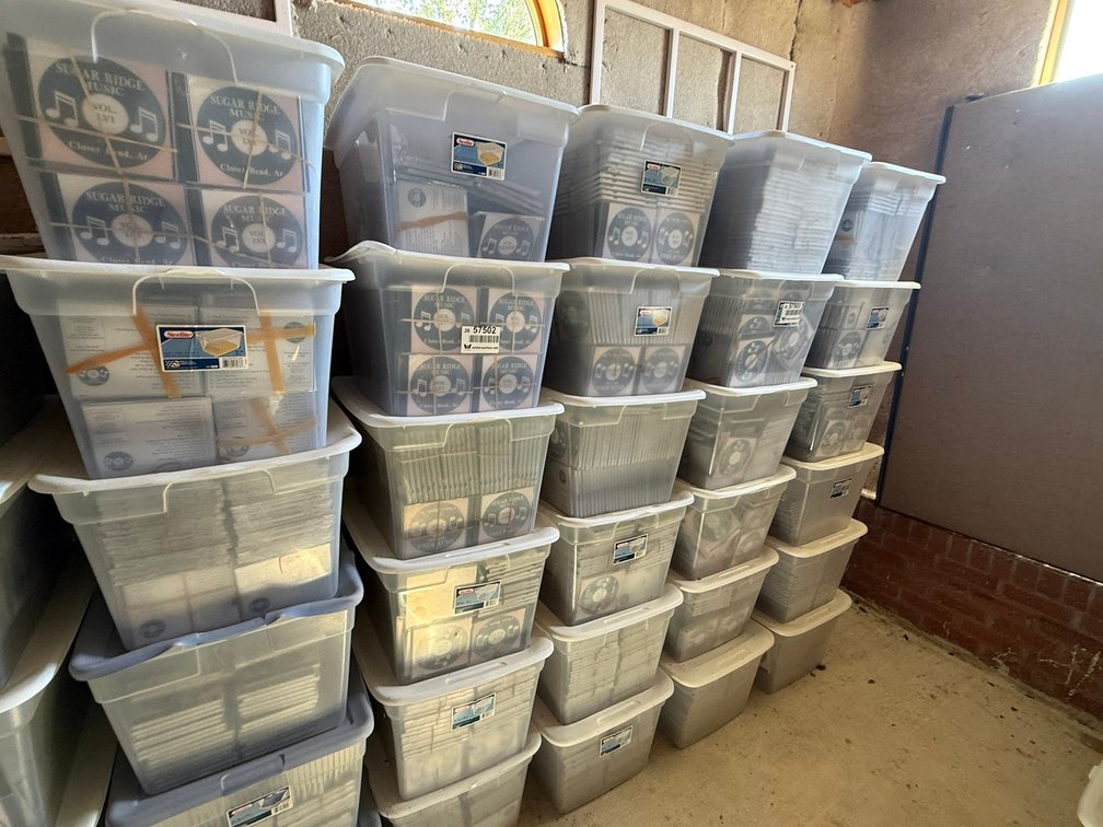 Totes of CDs INV#57502