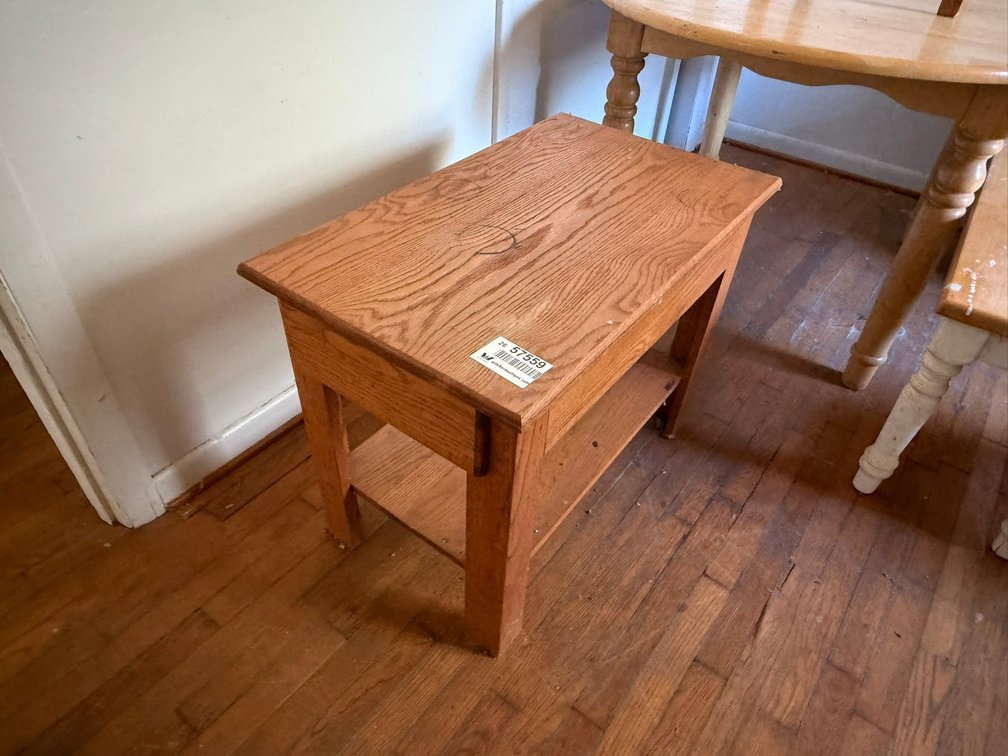 Wooden Side Table INV#57559