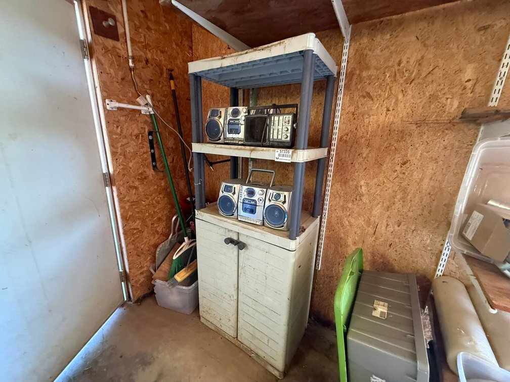 Shelf w/ Sound Systems INV#57335