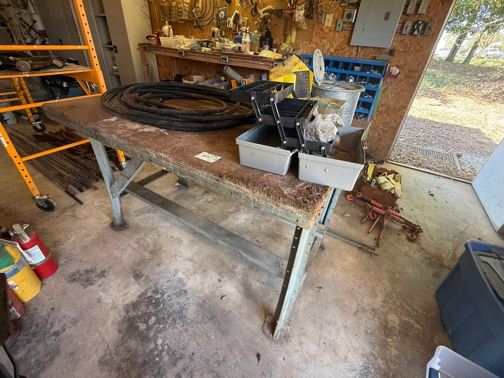 Work Table, Hose, & Fishing Gear INV#57334