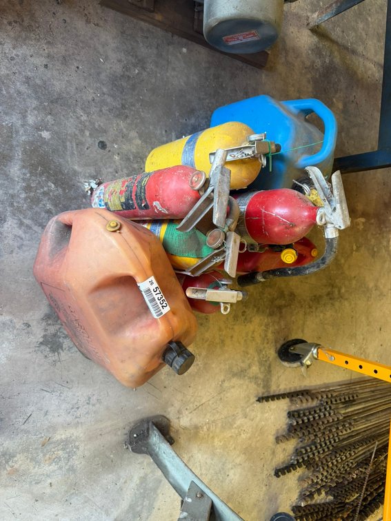 Lot of Fire Hydrants & Gas Jugs INV#57352