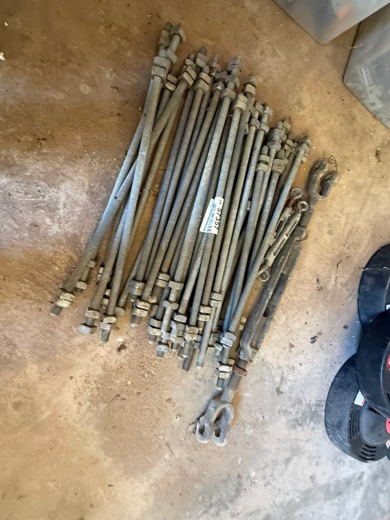 Lot of Threaded Rods INV#57357