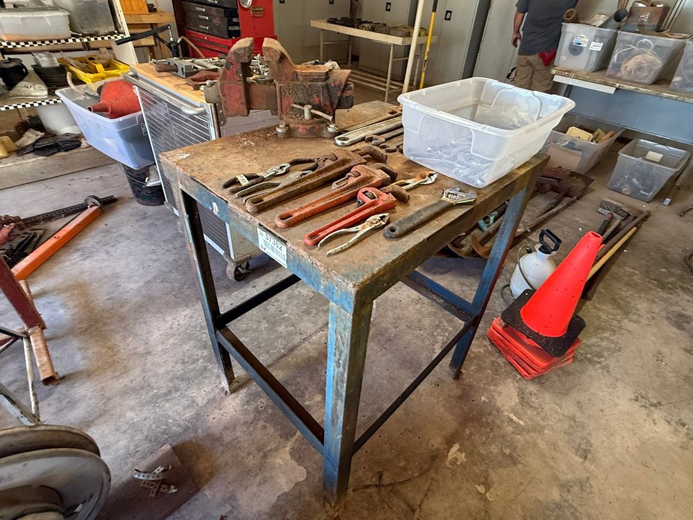 Work Table & Wrenches INV#57362
