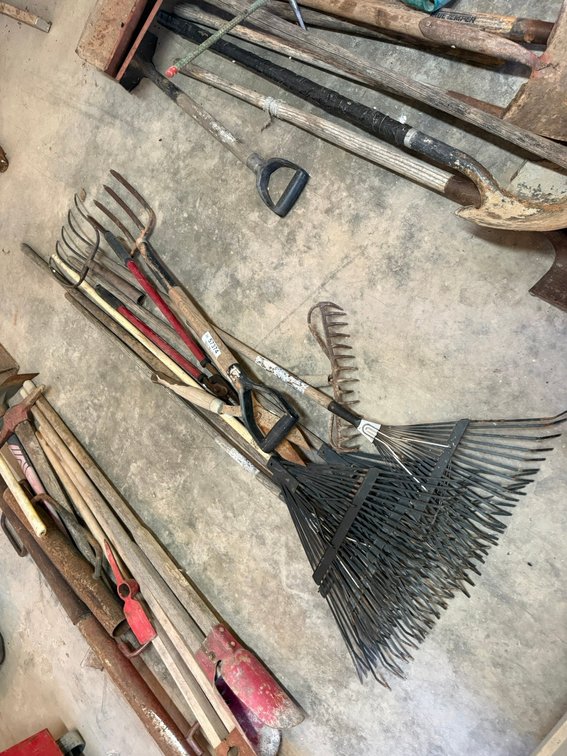 Lot of Rakes & Pitchforks INV#57374