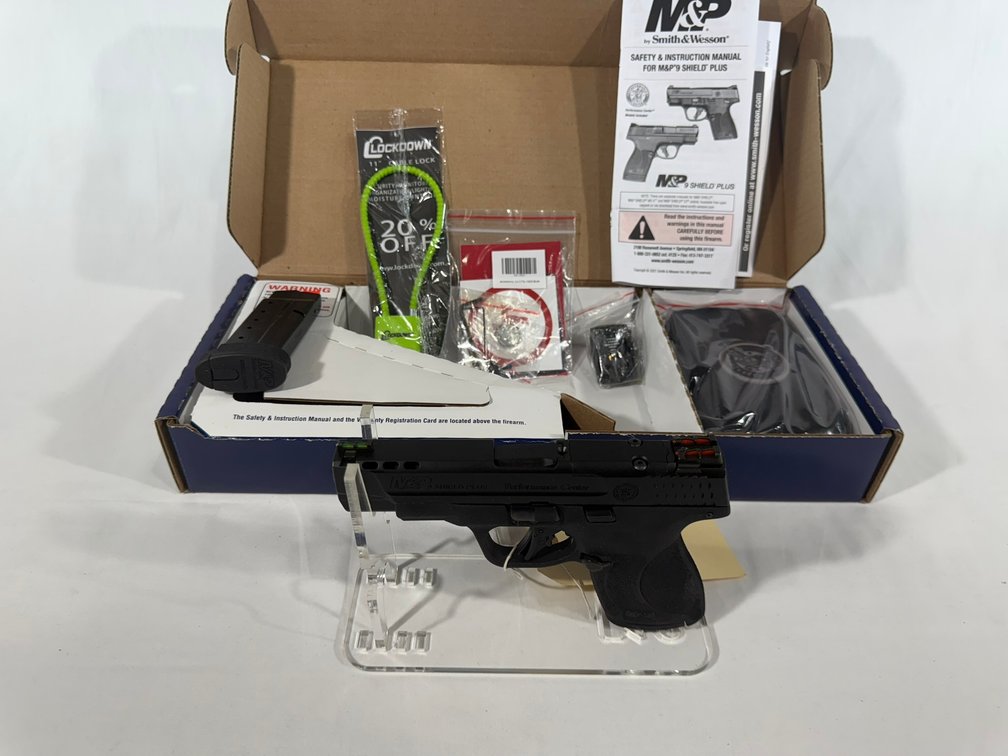 Unused Smith & Wesson  M&P 9 Shield 9mm Semi-Automatic Pistol JPK6536