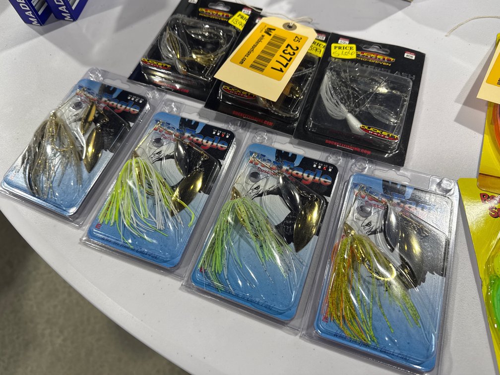 Lot of (7) Unused Spinner Bait Fishing Lures 