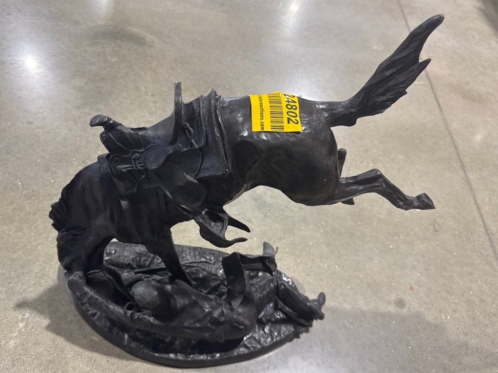 Frederic Remington  Wicked Pony Sculpture  
