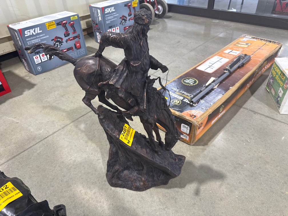 Frederic Remington  Mountain Man Sculpture  