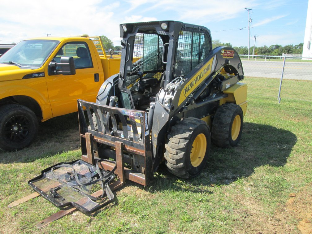 New Holland L228 Skid Steer Loader JAF0L228CFM411139 Inv # 29530