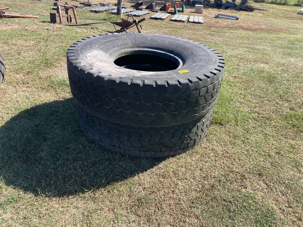 Lot of (2) 445/95R25 Industrial Tires  Inv# 29766