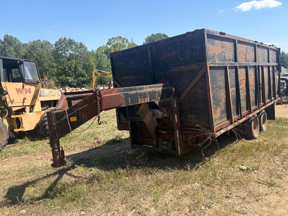 20' T/A Gooseneck Dump Trailer 