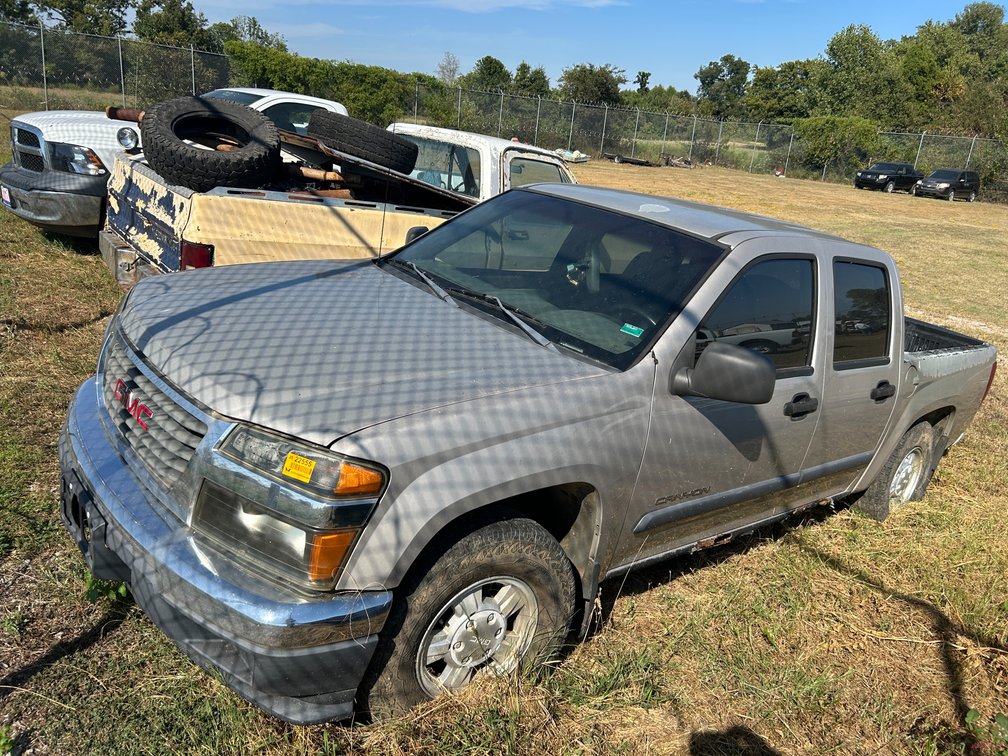 INOP 2004 GMC Canyon   Pickup VIN: 1GTCS136948175240