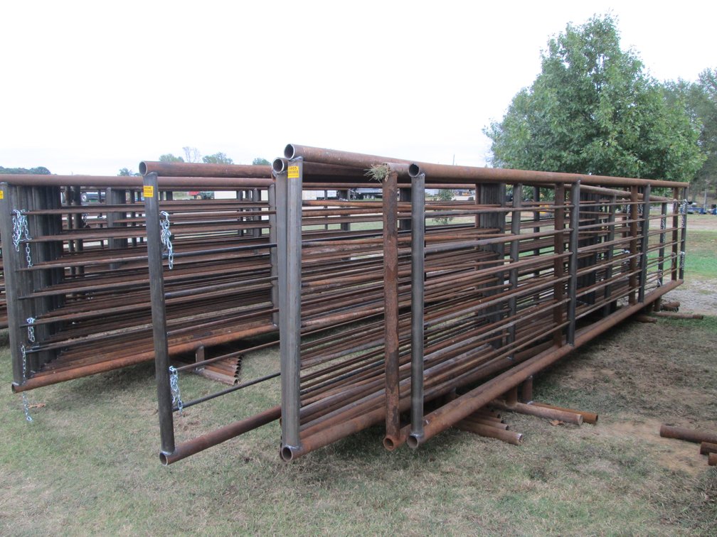 (9) Freestanding Panels & (1) Gate   Inv # 29805