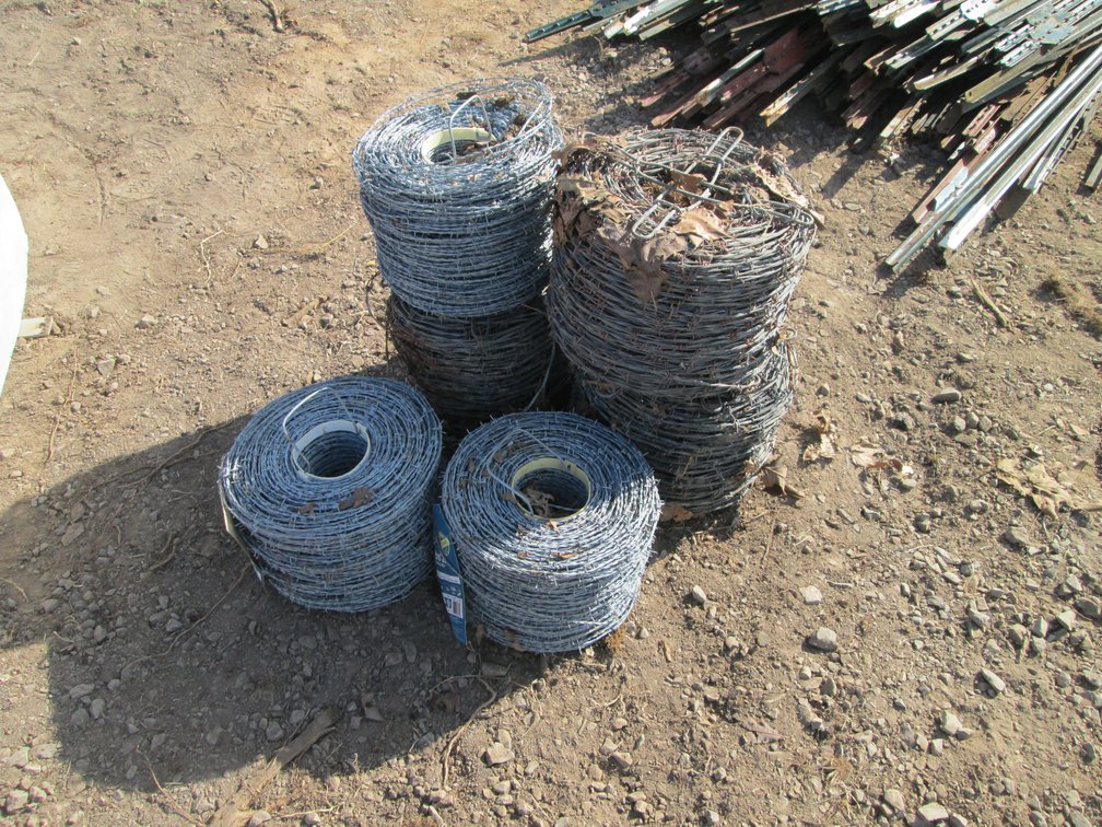 Lot of (6) Rolls Barb Wire Inv# 29933