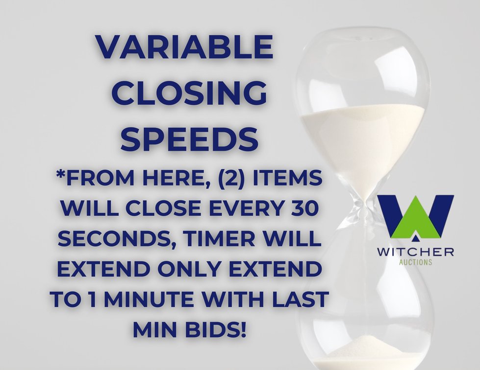 Lot Closing Speed Faster For Remainder Of Auction