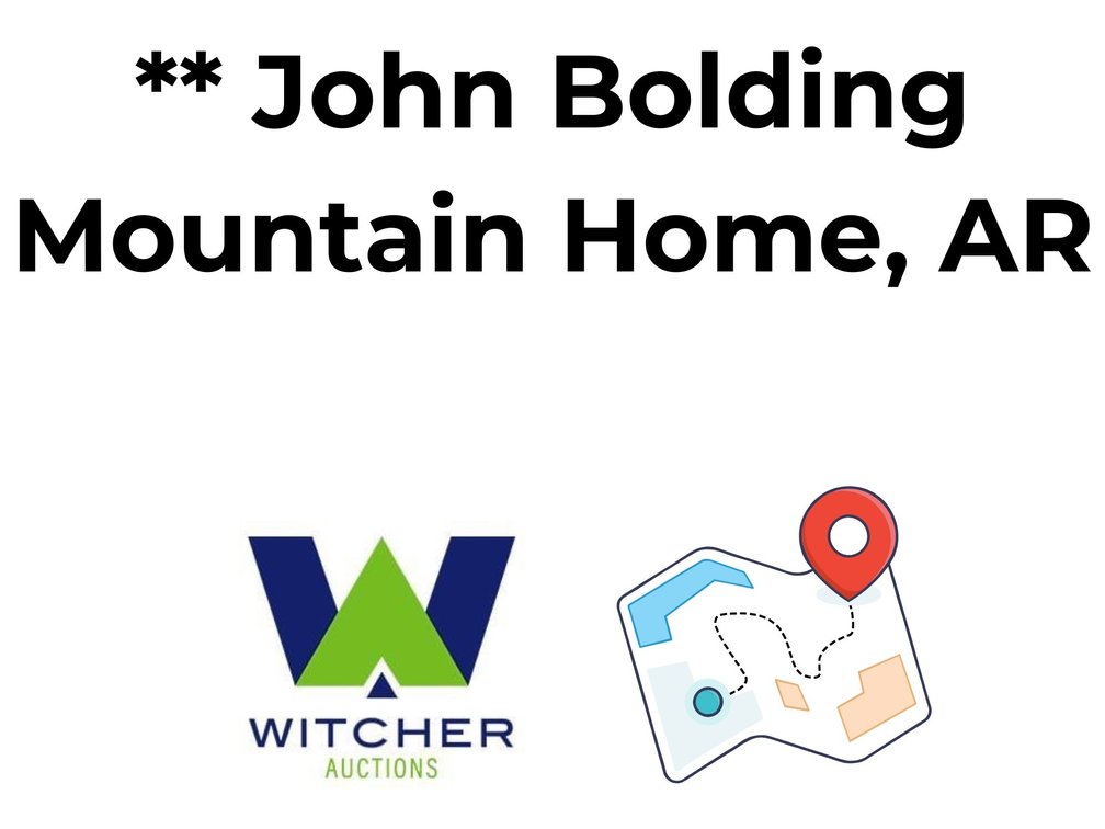 Equipment of John Bolding