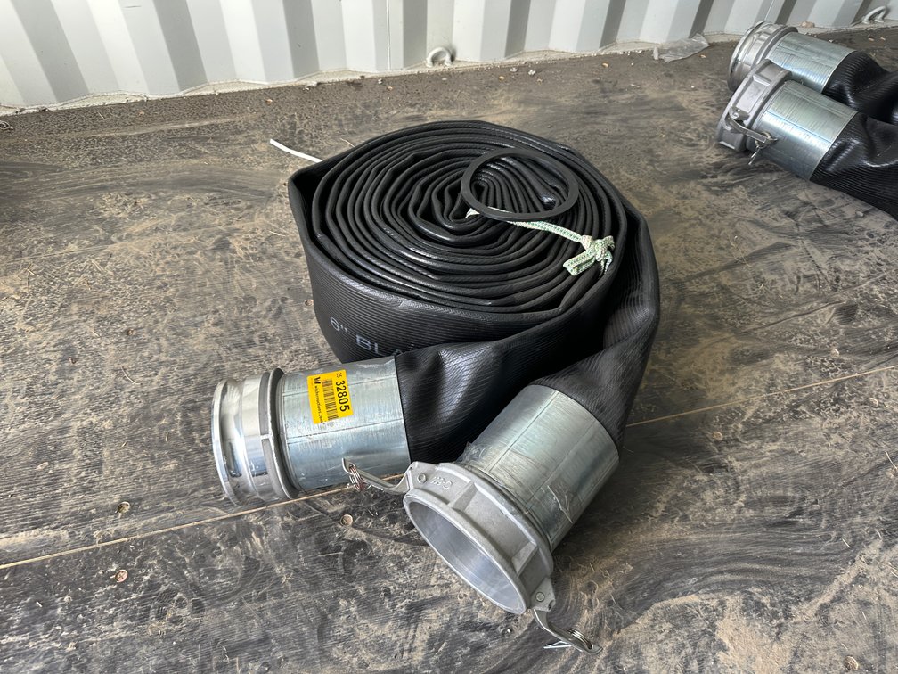 6"x50' Layflat Water Discharge Hose  