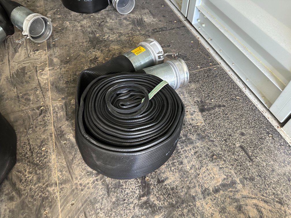 6"x50' Layflat Water Discharge Hose  