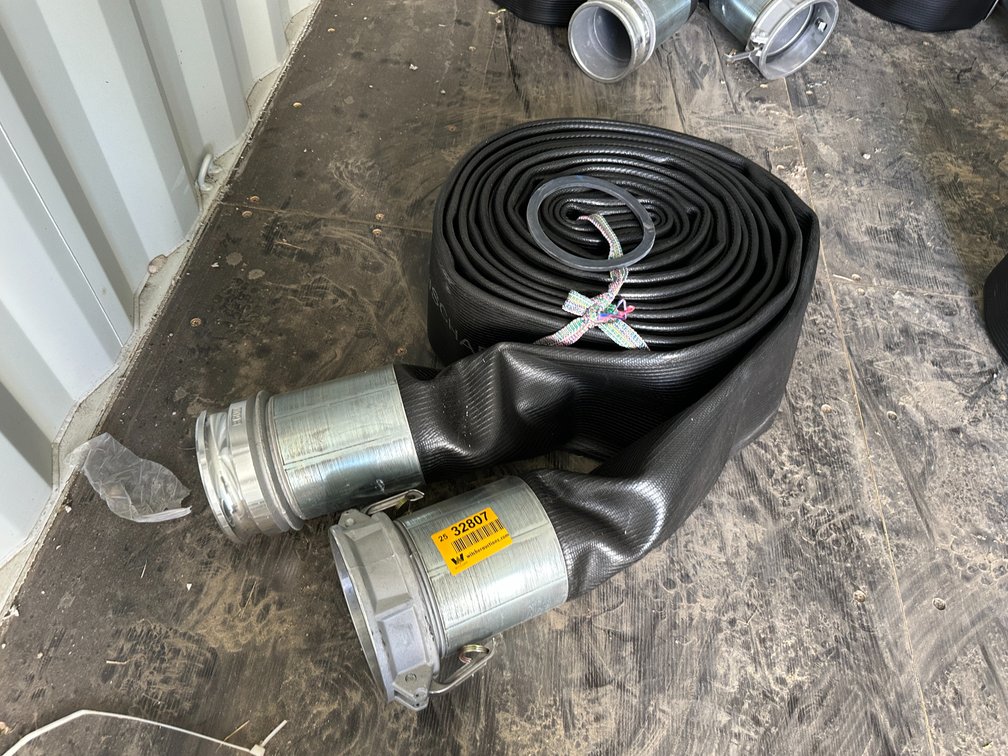 6"x50' Layflat Water Discharge Hose  