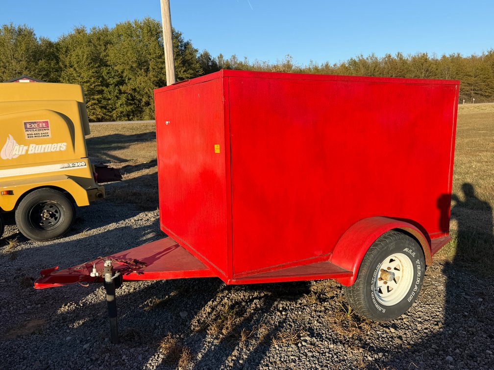 7' S/A Enclosed Cargo Trailer 