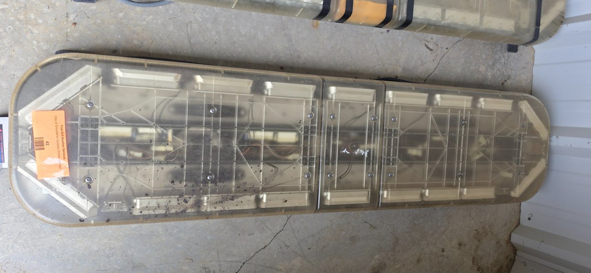 Whelen Light Bar- Worked when removed