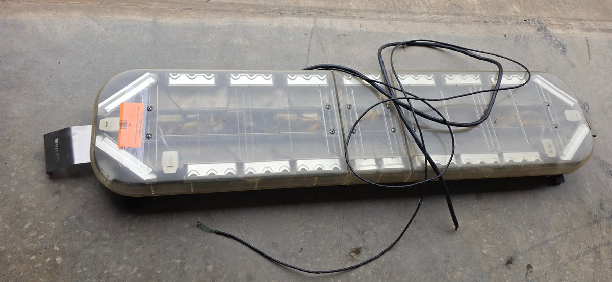 Whelen Light Bar- Worked when removed