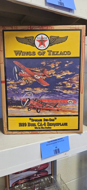 Wings of Texaco 1929 Buhl CA-6 Sesquiplane Box