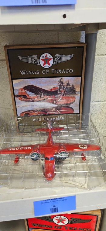 Wings of Texaco 1940 Grumman Goose Die-Cast Airplane Model