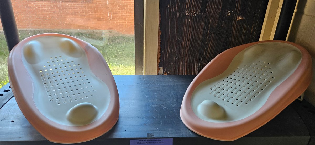 Molded Ergonomic Infant Bath Support Seats