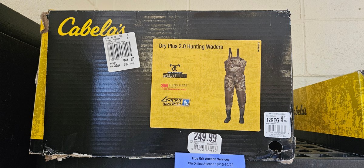 Cabela's Dry Plus 2.0 Hunting Waders, Size 12REG