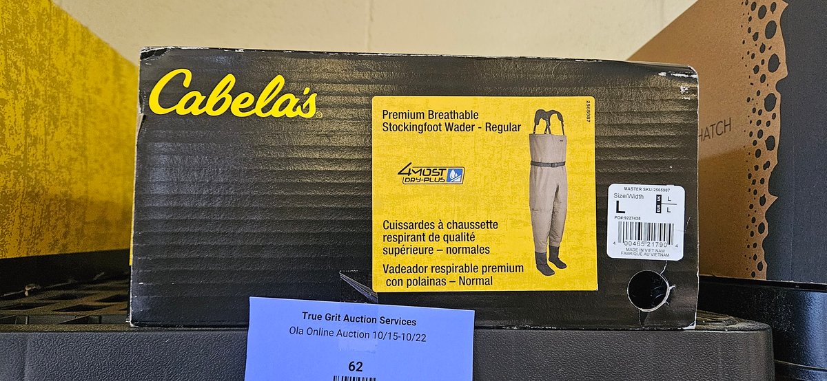 Cabela's Premium Breathable Stockingfoot Wader, Size L