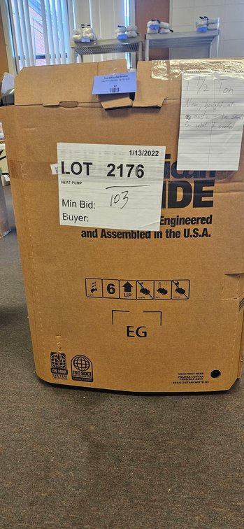 Goodman Outdoor Heat Pump 1/2 Ton Condenser Unit