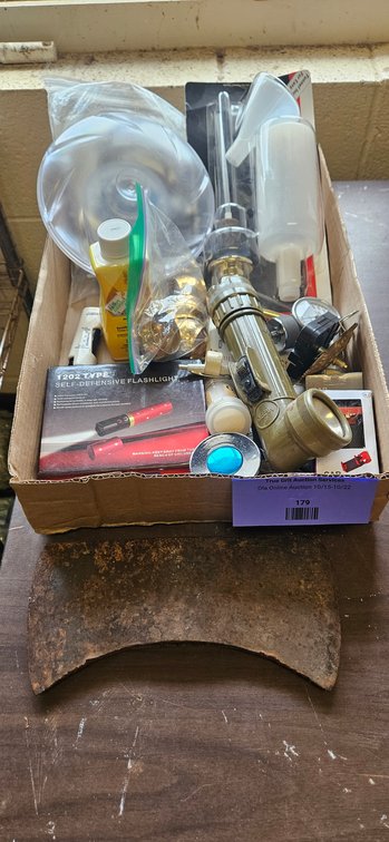 Double-Bit Axe Head, Flashlights, Hardware, and More