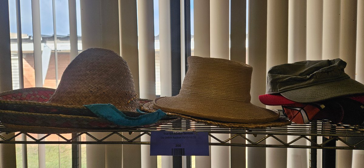 Woven Straw Hats, Cadet Cap, and Baseball Caps